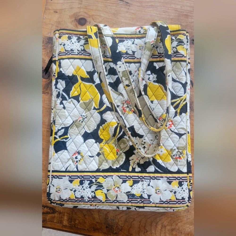 EUC Vera Bradley Laptop Shoulder Tote